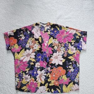 Floral Women's Top - Multicolor